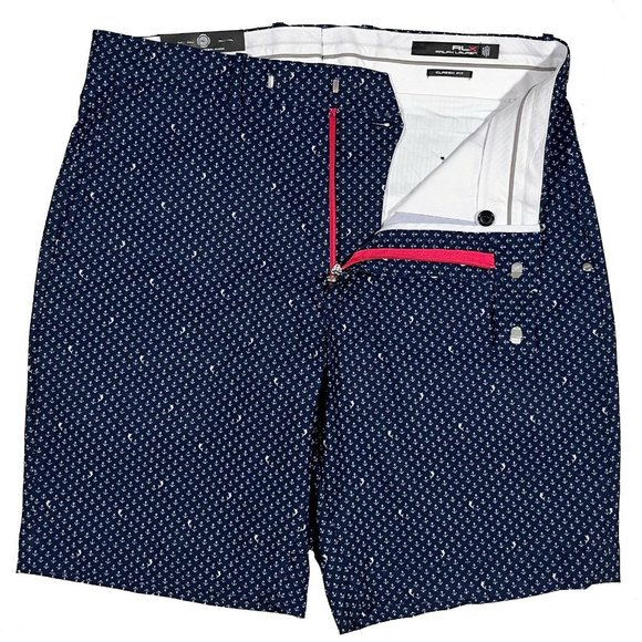 NWT RLX Ralph Lauren Golf Men's Performance 4 Way Anchor Stretch Shorts 36 - Picture 6 of 6